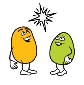 How to Connect from Six Feet Away bean characters